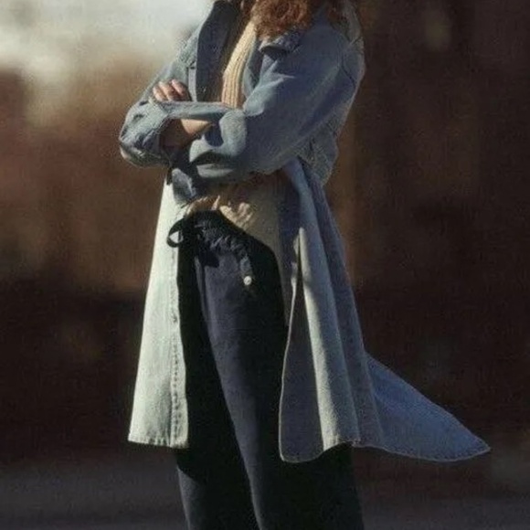 Anthropologie Maeve Tenley Twill Track Pants, Size Medium - Picture 7 of 11